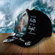 AIO Pride Premium God Cap Walk By Faith Not By Sight 3D Printed Hats Custom Name