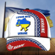 AIO Pride Premium America I Stand With Ukraine 3D Cap Custom Name Hat
