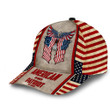 AIO Pride Patriotic Eagle Hat, American By Birth Patriot By Choice Full Printed Cap