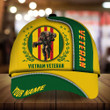 AIO Pride Premium Vietnam Veteran 3D Hats Yellow Custom Name