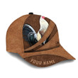 AIO Pride Premium Leather Rooster Hats For Rooster Lovers Custom Name