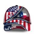 AIO Pride Custom Name Texas Patriot America Zipper Concept Classic Cap