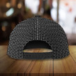 AIO Pride Premium Metal Walleye Hunter 3D Hats Custom Name