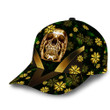 AIO Pride Premium Unique Cap Golden Skull Green Irish Shamrock Patrick's Day Full Printed 3D Hat