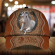 AIO Pride Premium Love Horse Brown Leather 3D Hats