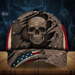 AIO Pride Premium Unique Cool American Skull Cap