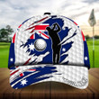 AIO Pride Premium Cool Flag Golfer And Ball, Golf Hats For Golf Lovers Custom Name