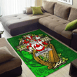 AIO Pride Chapman Family Crest Area Rug - Ireland Coat Of Arms with Shamrock