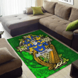 AIO Pride Ryder Family Crest Area Rug - Ireland Coat Of Arms with Shamrock