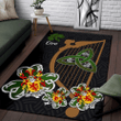 AIO Pride McHale or MacHale Family Crest Area Rug - Harp And Shamrock