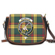 AIO Pride MacMillan Old Modern Clan Tartan Crest Saddle Bag