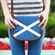 AIO Pride Flag of Scotland Flag Grunge Style Saddle Bag