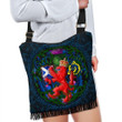 AIO Pride Scotland Rampant Lion with Thistle Crossbody Boho Handbag