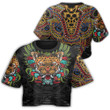 AIO Pride Mexico Jaguar Warrior Aztec Cropped T-shirt