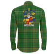 AIO Pride Butler Irish Crest Long Sleeve Button Shirt