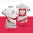 AIO Pride - Customize Wild Rider And Coat Of Arm Poland Unisex Adult Shirts
