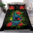 AIO Pride New Zealand 3-Piece Duvet Cover Set - Tui Bird And Pohutukawa