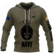 AIO Pride - Customize Royal Australian Navy Hoodies