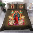 AIO Pride Our Lady Of Guadalupe 3D Gothic Mexico 3-Piece Duvet Cover Set