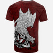 AIO Pride MacCleish Family Crest T-Shirt - Celtic Dragon Red
