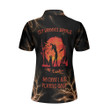 AIO Pride Golf My Broom Broke Women Short Sleeve Polo Shirt, Halloween Gift Idea For Female Golfers, Scary Witch Shirt
