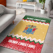 AIO Pride New Jersey Merry Christmas Area Rug