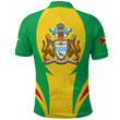 AIO Pride Guyana Action Flag Sporty Style Polo Shirt