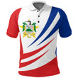 AIO Pride Saba Polo Shirt Bincjou Coat Of Arms