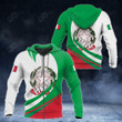 AIO Pride Italy Coat Of Arms Big Wave Style Hoodies