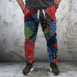 AIO Pride Bandana Fabric Patchwork Jogger Pants