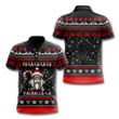 AIO Pride Fa-La-La-La Valhalla-La Viking Christmas Santa Claus Candy Axe Polo Shirt