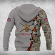AIO Pride Custom Name British Army Flag Camo Hoodies