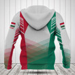 AIO Pride Custom Name Hungary Flag Criss Cross Style Hoodies