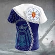 AIO Pride Norway Flag And Coat Of Arms Viking T-shirt