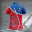 AIO Pride Iceland Flag And Coat Of Arms Viking Polo Shirt