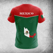 AIO Pride Custom Name Mexico Flag T-shirt