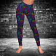 Turtle Colorful Hollow Tank Top Or Legging