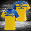 Custom Text Ukraine Flag Shirts