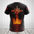 Jesus Save My Life 3D Fire Shirts