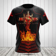 Jesus Save My Life 3D Fire Shirts