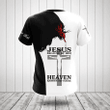 Custom Text Jesus Because Of Him Heaven Knows My Name Shirts