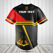 Customize Germany Coat Of Arms 3D Baseball Jersey Shirt