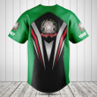 Customize Italy Flag Arrow Baseball Jersey Shirt