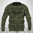 Croatia Coat Of Arms Camouflage Shirts
