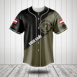 Customize Austria Coat Of Arms Round Baseball Jersey Shirt