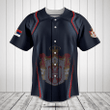 Customize Serbia Coat Of Arms Print 3D Special Baseball Jersey Shirt