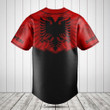 Customize Albania Energy Style Baseball Jersey Shirt