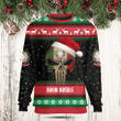 Italy Merry Christmas Santa Skull Sweatshirt