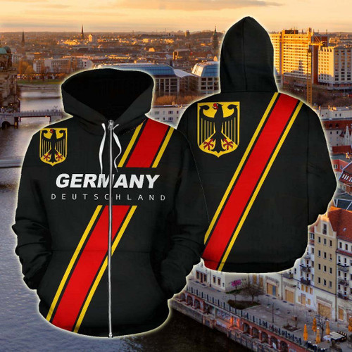 AIO Pride - Germany With Sport Style Unisex Adult Hoodies