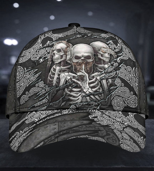 AIO Pride Evil Skull No Senses Classic Cap
